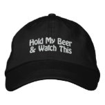 Hold My Beer Cap embroidered hats