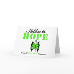 Hold on to Hope Mental Health Awareness Greeting Card