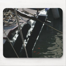 Hold the course! mouse pad