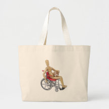 HoldingFootballWheelchair Bag
