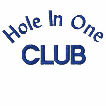 "Hole In One Club" Embroidered Polo Shirt