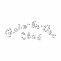 Hole-In-One Club Embroidered Polo Shirt