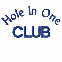 "Hole In One Club" Embroidered Polo Shirt