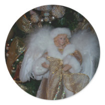 Holiday Angel Christmas Design Seals