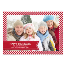 HOLIDAY BANNER | HOLIDAY PHOTO CARD ANNOUNCEMENT