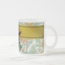 Holiday Bells monogrammed mugs