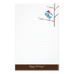 Holiday Bird Stationery