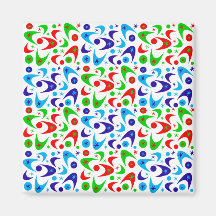 Holiday Boomerangs Fridge Magnet