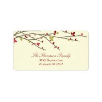 Holiday Branches Holiday Address Label