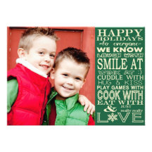 Holiday Card - Cuddle With