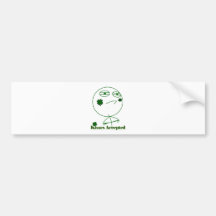 Holiday Challenges Accepted! Bumper Stickers
