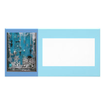 Holiday Cheer Photocard Customized Photo Card
