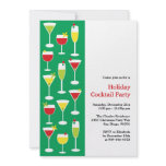 Holiday Christmas Cocktail Party Invitation