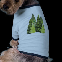 Holiday Christmas Trees pet clothing