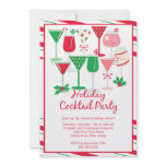 Holiday Cocktail Christmas Party Invitation