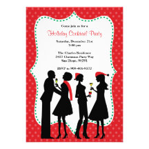 Holiday Cocktail Party Invitation