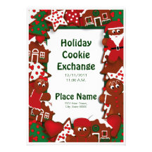 Holiday Cookie Exchange Invitation