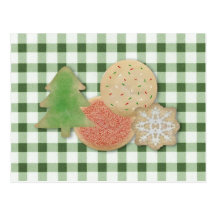 Holiday Cookies Recipe Card Postcards