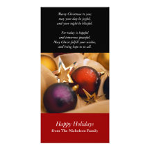 Holiday Decorations Photo Card