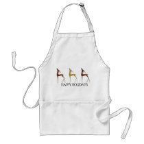 Holiday Deer Aprons
