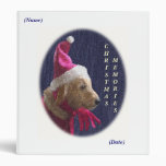 Holiday Dog Christmas Memories Binder