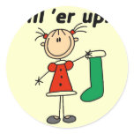 Holiday Fill 'er Up Tshirts and Gifts Stickers