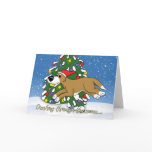 Holiday Flyball Christmas Card