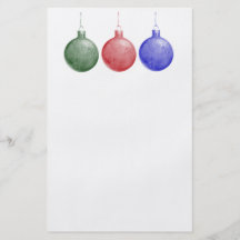 Holiday Flyer - Christmas Ornaments