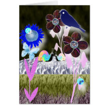 Holiday Gathering at the Pond Cards