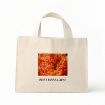 HOLIDAY GIFT Best Boss Lady! Azaleas Tote Bag
