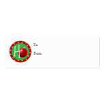 Holiday Gift Tag business cards