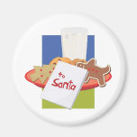 Holiday Gifts for Santa Refrigerator Magnet