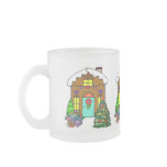 Holiday Gingerbread House Coffee Mugs
