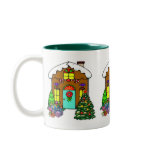 Holiday Gingerbread House Coffee Mug