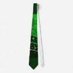 HOLIDAY GREEN BY LIZ LOZ NECKWEAR
