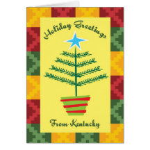 Holiday Greetings From Kentucky Cards