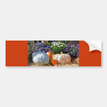 Holiday Harvest Thanksgiving Christmas Design Bumper Stickers