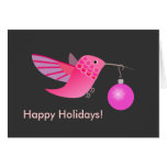Holiday Hummingbird Cards