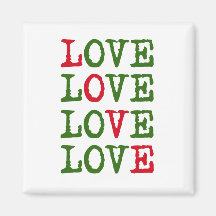 Holiday Love Magnet