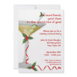 Holiday Martini Party Invitation