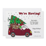 Holiday Moving Announcement - 5x7 cards invitations