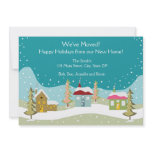 Holiday Moving Announcement Cards