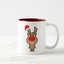 Holiday of funny Christmas santa Coffee Mug
