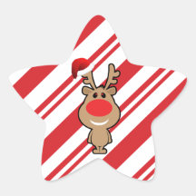Holiday of funny Christmas santa Stickers