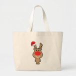 Holiday of funny Christmas santa Tote Bag