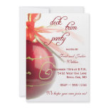 Holiday or Christmas Party Invitations
