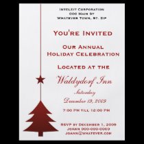 Holiday Party Flyer flyers