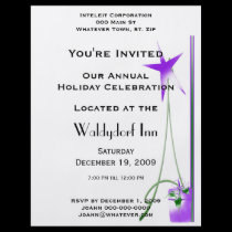 Holiday Party Flyer flyers