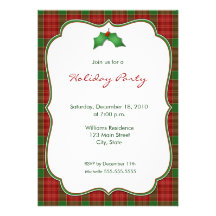 Holiday Party Invitations