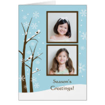 Holiday photo card cards